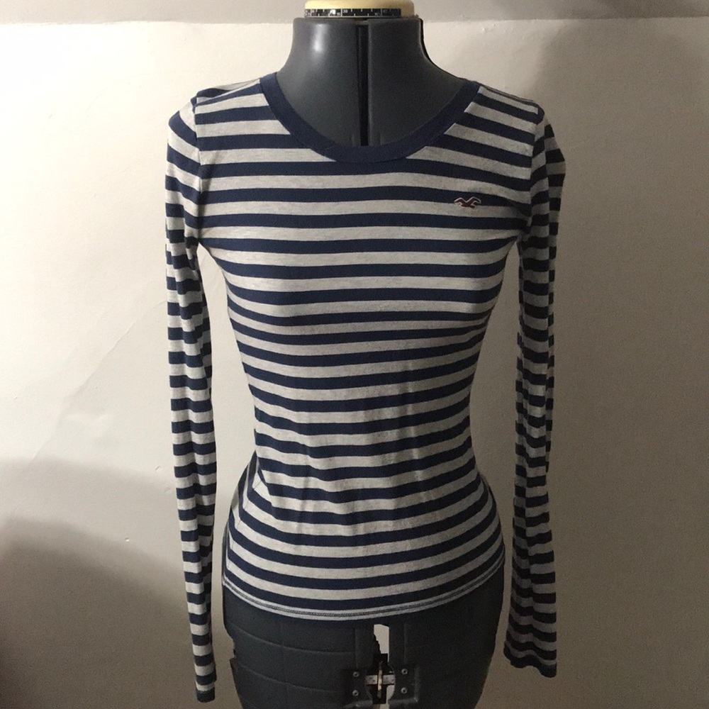 It is a Hollister long-sleeve shirt